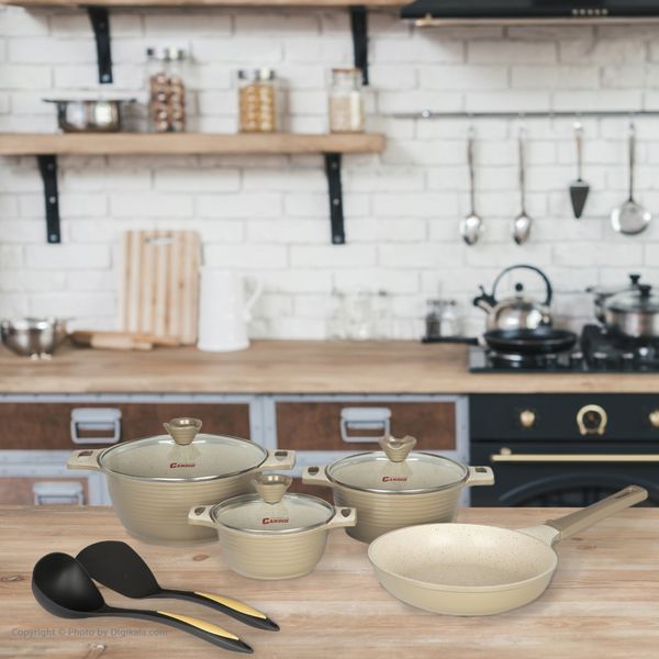 سرویس پخت و پز 9 پارچه کاندید مدل اوربیت