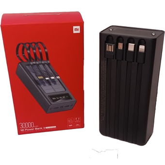 پاوربانک شیائومی 30000 خورشیدی با توان خروجی 67واتی xiaomi powerbank 67w