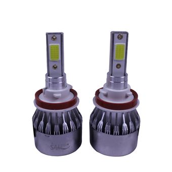 لامپ هدلایت خودرو سام مدل U10 پایه H11 بسته 2 عددی