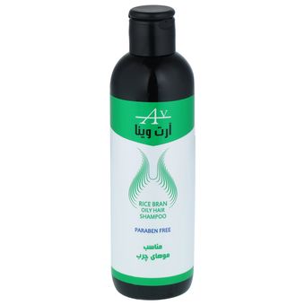 شامپو تقویت کننده و ترمیم کننده مو آرت وینا مدل سبوس برنج حجم 250 میلی لیتر