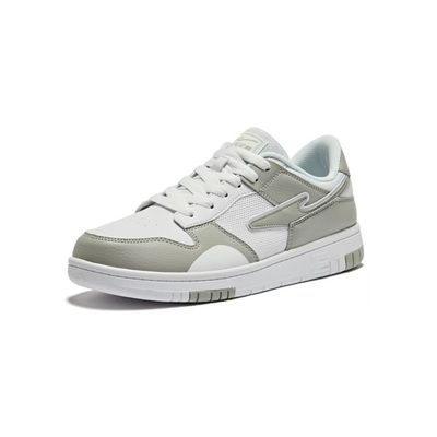 ERKE Xtep Comfort Breathable Low-Top Skate Shoes 'Pure White Light Grey' 11122201312-005
