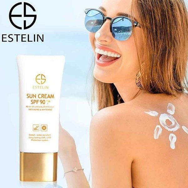ضدآفتاب ضدپیری و سفیدکننده spf90 استلین