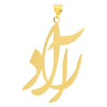 آویز گردنبند طلا 18 عیار زنانه سهی مدل آراد کد SNA29