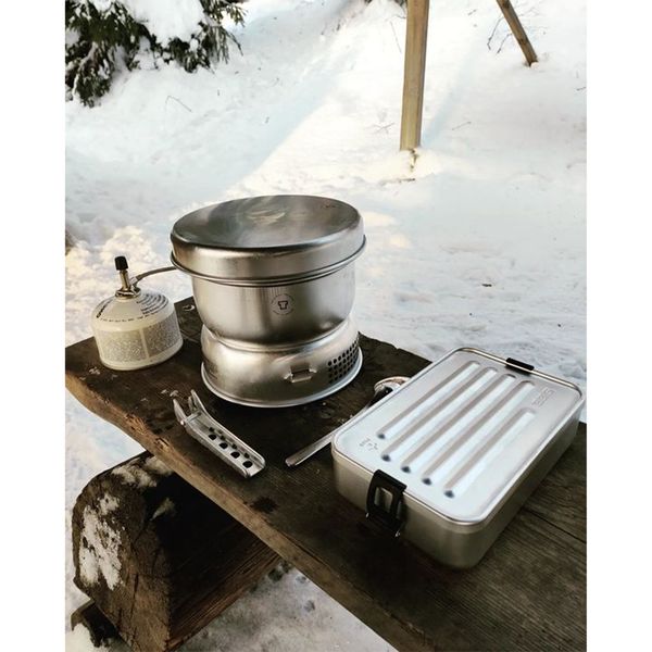 ظرف سفری سیگ مدل Metal Box Plus L کد F2022