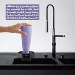 شیر لیوان شور سینک مدل فشاری