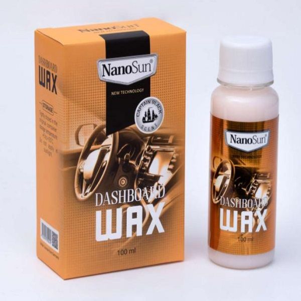 واکس داشبورد خودرو نانوسان مدل Capitain حجم 100 میلی لیتر