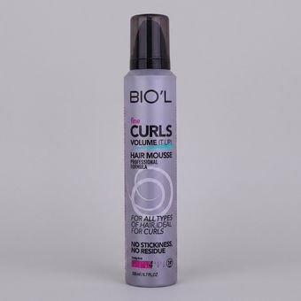 موس مو بیول مدل 4 FINE CURLS مناسب موهای فر حجم 200 میلی لیتر