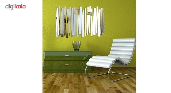 آینه پلکسی گلس دکووال مدل A129 بیست و یک تکه