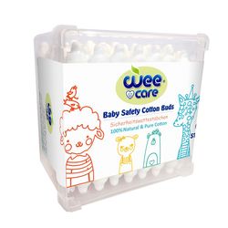 گوش پاک کن کودک ویکر مدل محافظ دار بسته 60 عددی