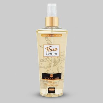 بادی اسپلش زنانه وودلایک مدل Flura Gouci حجم 250 میلی‌لیتر