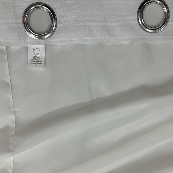 پرده نوین دکور سیاناو مدل حریر کد pb105 سایز 280×140 سانتی متر