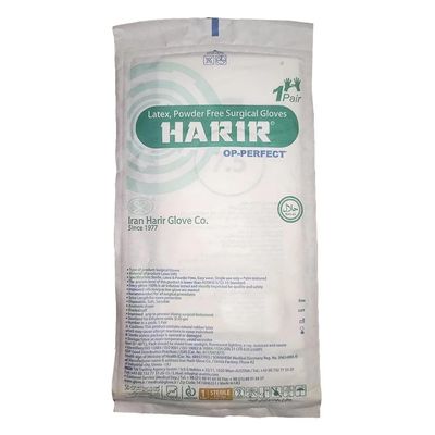 دستکش جراحی لاتکس حریر مدل Op-Perfect سایز 7.5
