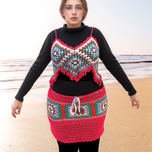 ست دو تکه ساحلی دستبافت شاهو کد: 68575