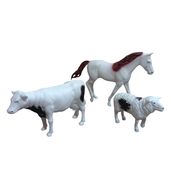 فیگور مدل حیوانات اهلی مجموعه 3 عددی