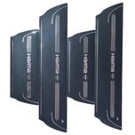 برچسب پارکابی خودرو امیران اسپرت طرح چرم کد 2025016 مناسب برای هایما S5 و S7 مجموعه 4 عددی