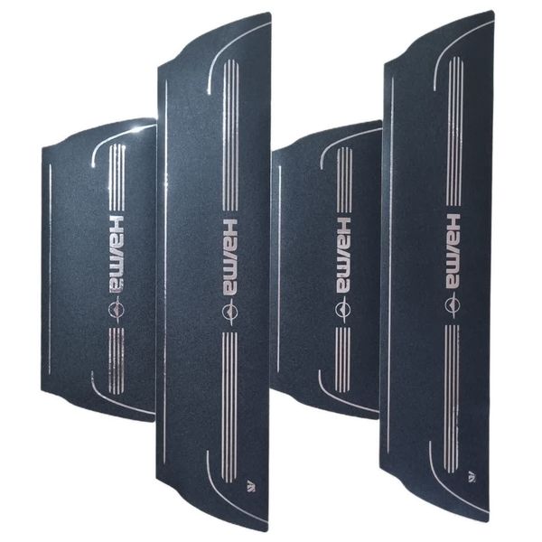 برچسب پارکابی خودرو امیران اسپرت طرح چرم کد 2025016 مناسب برای هایما S5 و S7 مجموعه 4 عددی