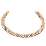 دستبند طلا 18 عیار زنانه طلای مستجابی مدل پارادایس کد SZ18