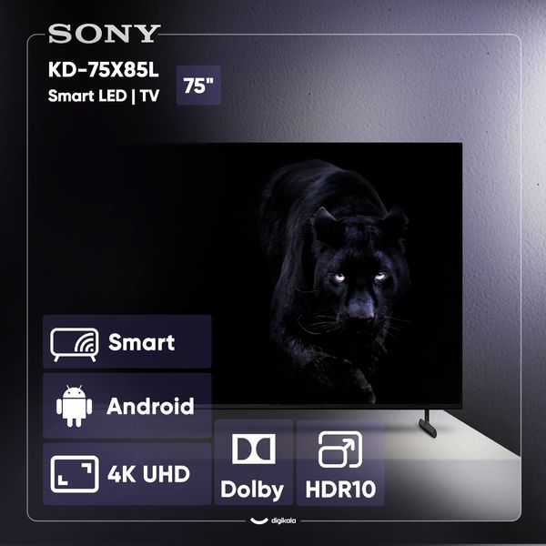 تلویزیون ال ای دی هوشمند سونی مدل KD-75X85L سایز 75 اینچ