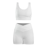 ست تاپ و شلوارک ورزشی زنانه مدل GS-M-235820