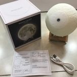 چراغ خواب طرح کره ماه مدل 3D