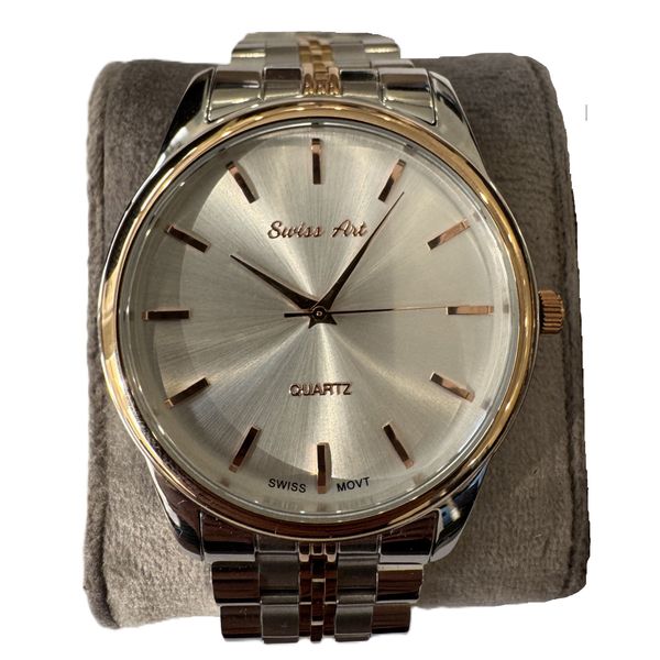 ست ساعت مچی عقربهای کوارتز زنانه و مردانه سوئیس آرت مدل ANT182-183SR1600