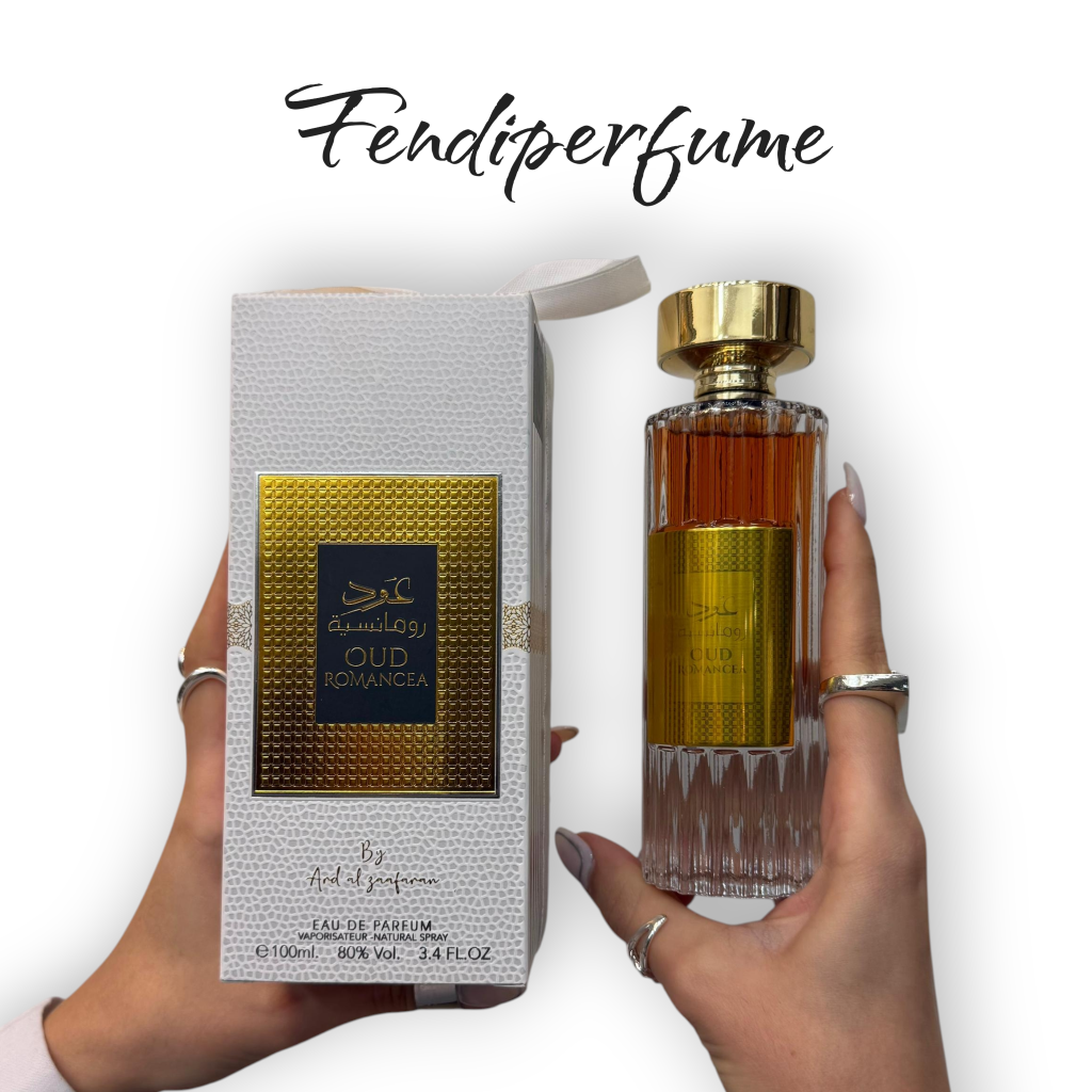 عطر ادکلن عود رومانسیه سفید ارض الزعفرانoud romaceaard al zaafaran