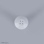 سرویس غذاخوری 28 پارچه چینی زرین ایران سری رادیانس مدل سفید درجه یک