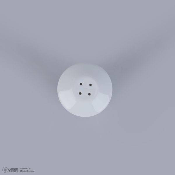 سرویس غذاخوری 28 پارچه چینی زرین ایران سری رادیانس مدل سفید درجه یک