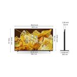 تلویزیون ال ای دی هوشمند سونی مدل XR-55X90L سایز 55 اینچ