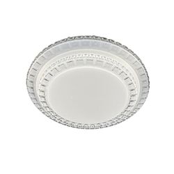 چراغ سقفی 65 وات مدل دوطبقه دور کریستالی