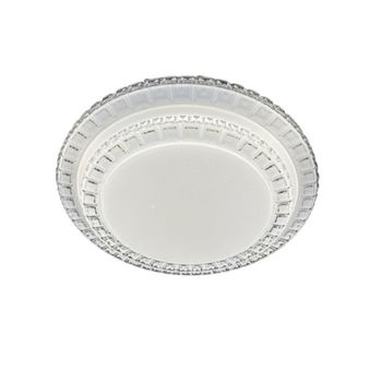 چراغ سقفی 65 وات مدل دوطبقه دور کریستالی