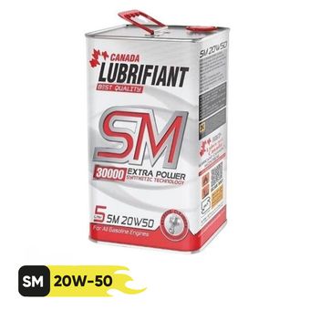 روغن موتور کانادا لوبریفنت 20W50 SM حجم 5 لیتر