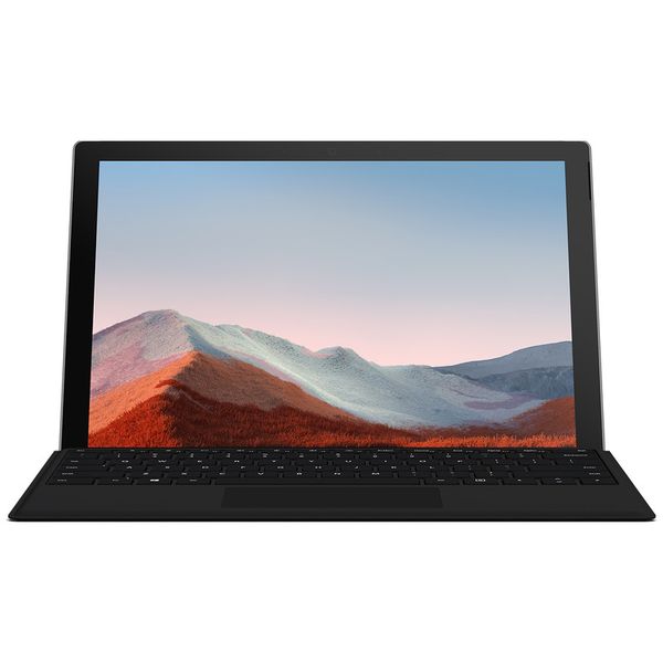 لپ تاپ مایکروسافت سیم کارت خور استوک مدل Surface Pro 7 Plus LTE -i5 ظرفیت 256 گیگابایت و 8 گیگابایت رم به همراه کیبورد و شارژر