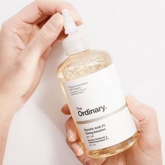 تونر لایه بردار و روشن کننده گلیکولیک اسید 7%اوردینری اصل 240 میل The Ordinary Glycolic Acid 7% Toning Solution 240 ml