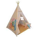 چادر بازی کودک مدل سرخپوستی طرح دایناسور PT521