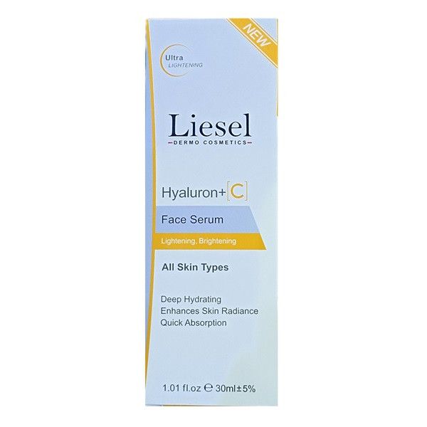 سرم روشن کننده لایسل مدل Hyaluron+C حجم 30 میلی لیتر