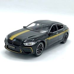 ماکت ماشین فلزی بی ام و BMW MANHART M8 مقیاس 24-1 شیش درباز شو موزیکال عقبکش