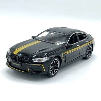 ماکت ماشین فلزی بی ام و BMW MANHART M8 مقیاس 24-1 شیش درباز شو موزیکال عقبکش