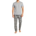 ست تی‌شرت آستین کوتاه و شلوار راحتی مردانه مدل MDSS-CH4845