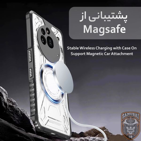 کاور سامورایی مدل Shocksafe مناسب برای گوشی موبایل ناتینگ Phone 3a Pro