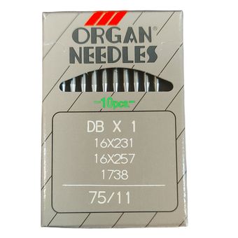 سوزن چرخ خیاطی ارگان مدل DB11 بسته 10 عددی اصلی