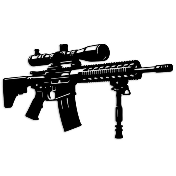 استیکر مدل m4 gun01