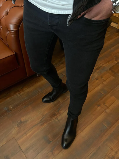 شلوار جین ذغـالی p116