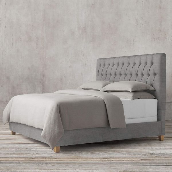 تخت خواب دونفره مدل لمسه سایز 160×200 سانتی متر