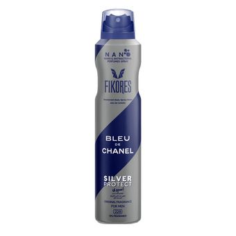 اسپری بدن مردانه فیکورس بلوچنل مدل Bleu De Chanel حجم 200 میلی لیتر