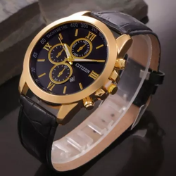 ساعت مچی مردانه سیتیزن بندچرمی citizen