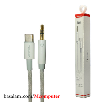 کابل تبدیل Type-C به AUX ترانیو Tranyoo T-E18