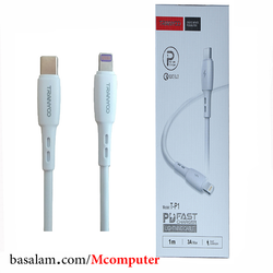 کابل شارژ آی فون Lightning به Type-C ترانیو Tranyoo T-P1