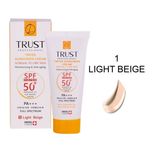 کرم ضد آفتاب رنگی و ضد پیری بژ روشن (پوست خشک تا نرمال) (2024)