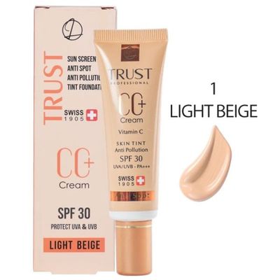 سی سی کرم پلاس تراست شماره 1 (بژ روشن)